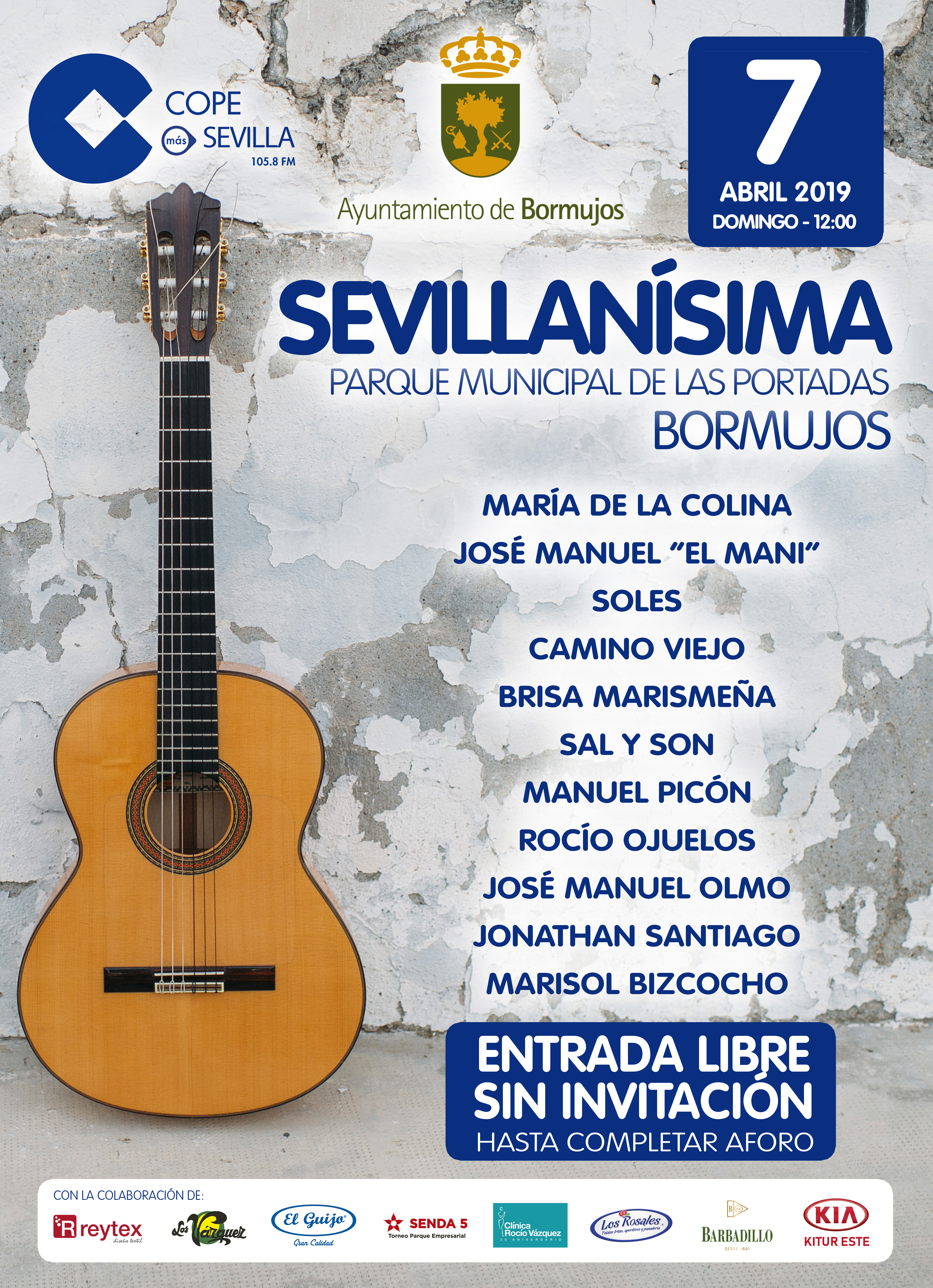 'Sevillanísima' - Cartel Bormujos_7 abril 2019